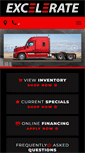 Mobile Screenshot of exceleratetrucks.com